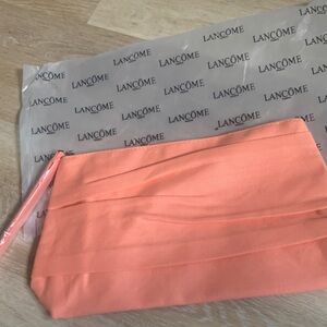 Lancôme Peach Cosmetic Bag